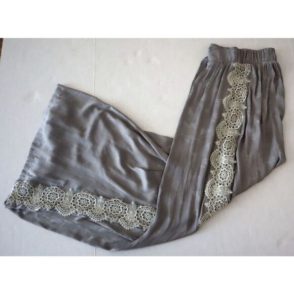 Intimately x Free People Womens Sz XS Gray I'm The One Wide Leg Lounge Pants $98 - Picture 7 of 11